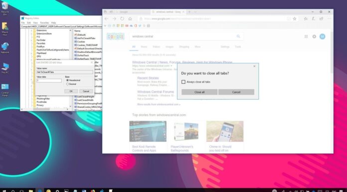 Microsoft Edge Will Finally Warn You About Closing Multiple Tabs