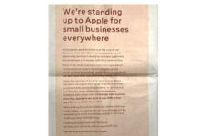 facebook-uses-full-page-newspaper-ad-to-complain-about-apple
