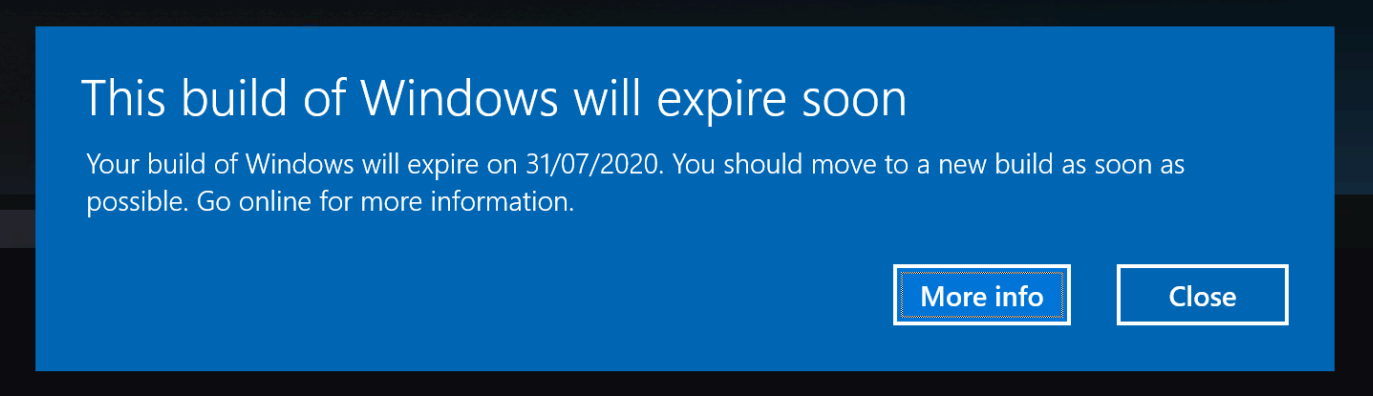 how-to-fix-the-this-build-of-windows-will-expire-soon-error-in-windows-10