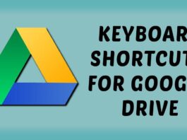 google-drive-keyboard-shortcuts
