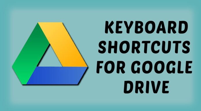 google-drive-keyboard-shortcuts