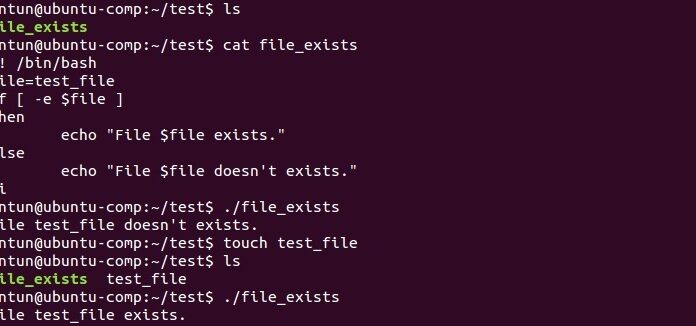 Conditional Statement in Linux Shell Programming