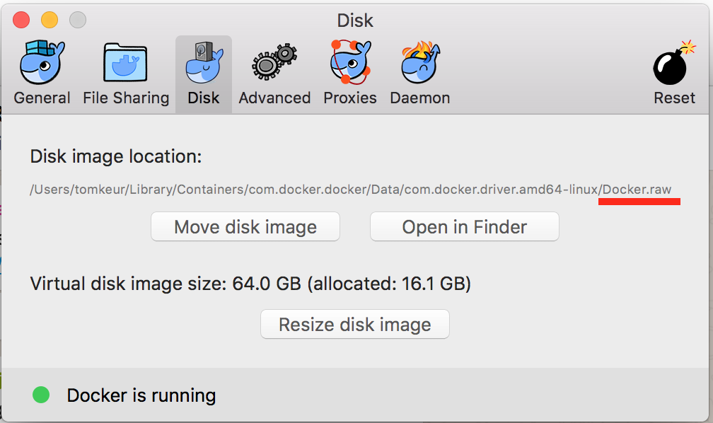 docker for mac file sharing