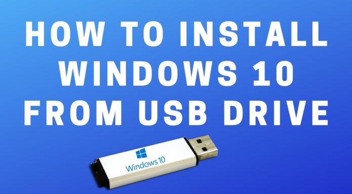 how-to-install-windows-10-from-usb