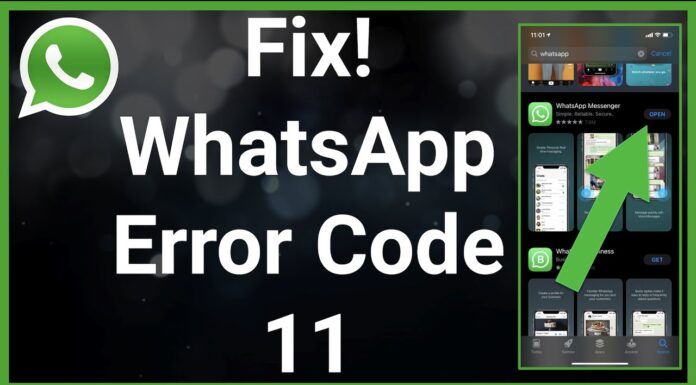 whatsapp-error-code-11