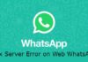 whatsapp-web-5xx-server-error