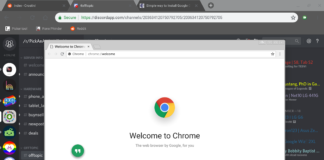 Crostini Chrome OS