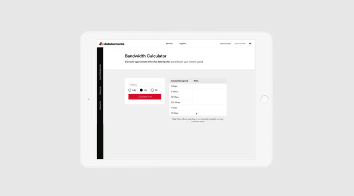 File Size Transfer Calculator