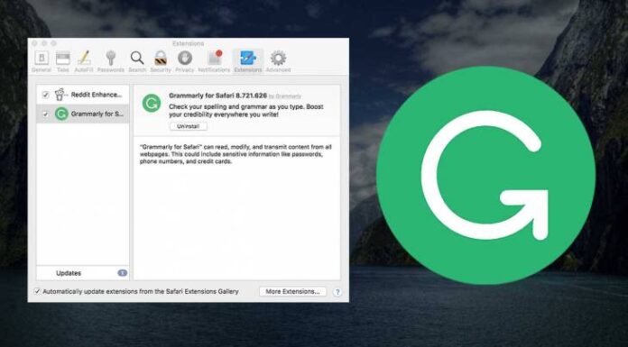 How to Remove Grammarly from Safari on Mac