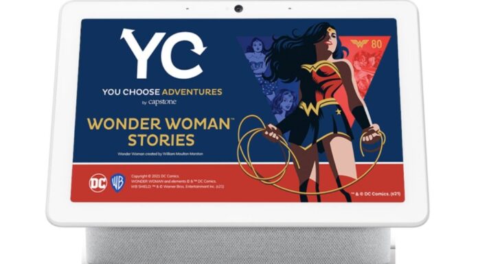 You Choose Wonder Woman Stories Are Now Available on Google Assistant