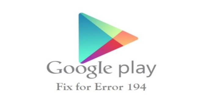 How to solve Error 194 in Android?