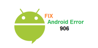 Google Play Error 906