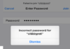 How to fix the iPhone incorrect Wi-Fi password problem
