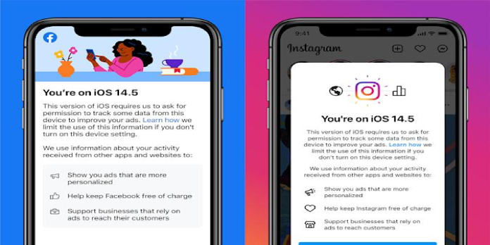 Facebook and Instagram Add Notices That Say User Tracking Keeps Their Apps Free