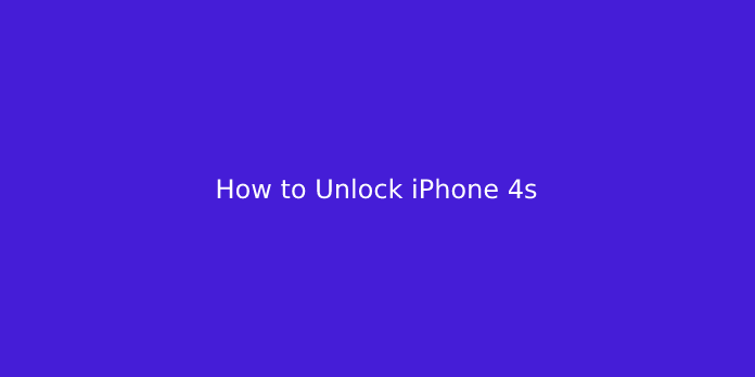 How to Unlock iPhone 4s
