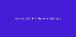How to tell if My iPhone is Charging