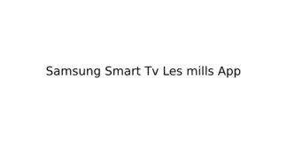 Samsung Smart Tv Les mills App