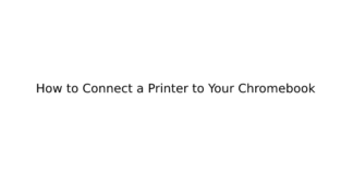 How to Connect a Printer to Your Chromebook