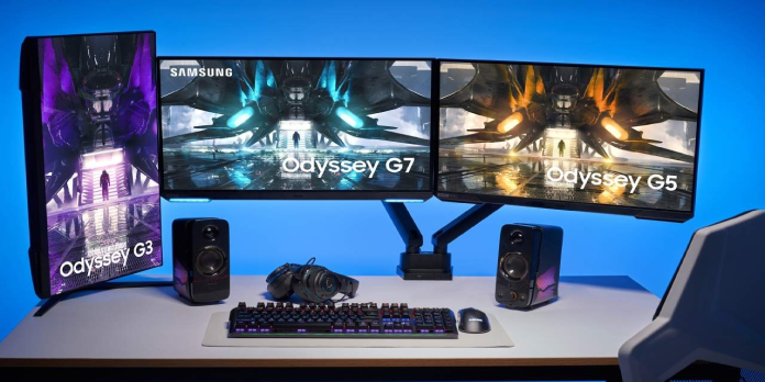 2021 Samsung Odyssey gaming monitors make flat screens hip again