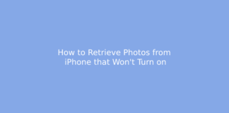 How to Retrieve Photos from iPhone that Won't Turn on