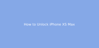 How to Unlock iPhone XS Max