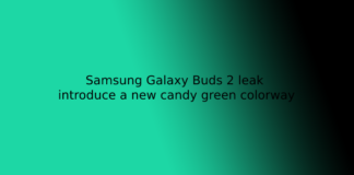Samsung Galaxy Buds 2 leak introduce a new candy green colorway