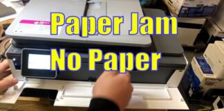 Epson Printer Paper Jam But No Paper