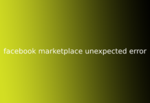 facebook marketplace unexpected error
