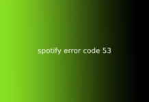 spotify error code 53
