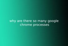 why are there so many google chrome processes