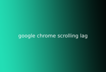 google chrome scrolling lag