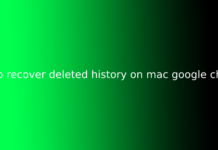 how to recover deleted history on mac google chrome