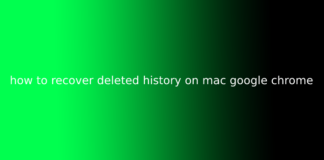how to recover deleted history on mac google chrome