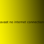 avast no internet connection