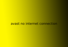 avast no internet connection
