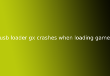 usb loader gx crashes when loading game