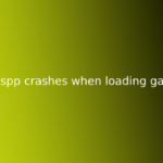 ppsspp crashes when loading game