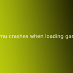 cemu crashes when loading game