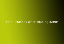 cemu crashes when loading game