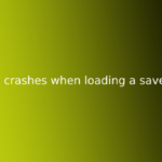 fallout 3 crashes when loading a saved game