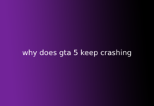 why does gta 5 keep crashing