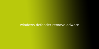 windows defender remove adware