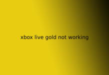 xbox live gold not working