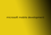 microsoft mobile development