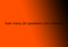 how many jbl speakers can connect