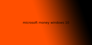 microsoft money windows 10