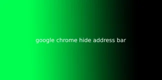 google-chrome-hide-address-bar