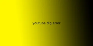 youtube-dlg-error