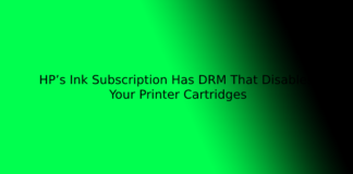 HP’s Ink Subscription Has DRM That Disables Your Printer Cartridges
