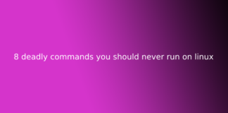 8 deadly commands you should never run on linux